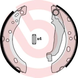 Bremsbackensatz HA S 56 507