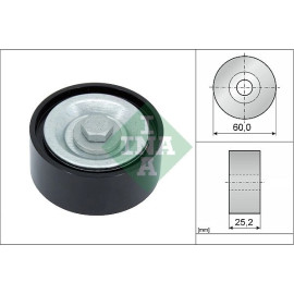 Umlenk-/Führungsrolle, Keilrippenriemen 532 0715 10
