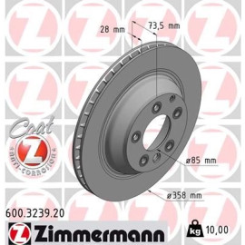 ZIMMERMANN Bremsscheibe 600.3239.20 ZIMMERMANN Bremsscheibe 600.3239.20