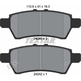Bremsbelagsatz Nissan T. Navara 05 2424001