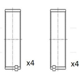 FAI AutoParts Pleuellager BB2027-STD