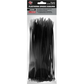 MOJE AUTO AMT20-H05 Kabelbinder 2,5 x 200 (1 Pack 100 Stück) Schwarz