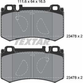 Bremsbelagsatz Db P. C209/W211/W220/R230 02-12 2347801