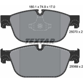 Bremsbelagsatz Citroen P. C5/Ds4/Ds5 09 2507001