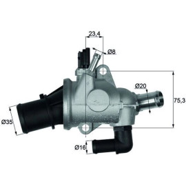 Integralthermostat TI 174 88
