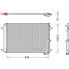 DENSO Klimaanlagenkühler DCN02042
