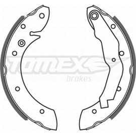 TOMEX brakes Bremsbackensatz TX 21-33