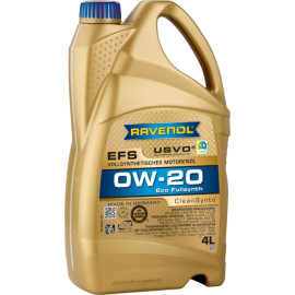 RAVENOL Motoröl EFS EcoFullSynthetik SAE 0W-20 4 Liter 1111105-004