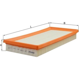 MAHLE Luftfilter LX 1143 MAHLE Luftfilter LX 1143