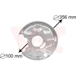 VAN WEZEL Spritzblech, Bremsscheibe 3029373