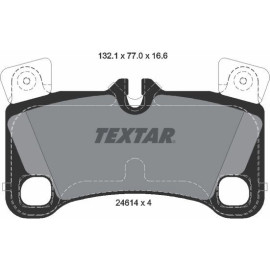 Bremsbelagsatz Vw T. Touareg 02-/Q7/Cayenne 2461401