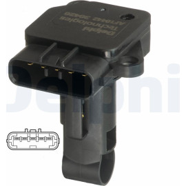 Delphi Luftmassenmesser AF10442-12B1