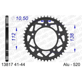 AFAM Kettenrad ALU 41 Zähne 13817-41 AFAM Kettenrad ALU 41 Zähne 13817-41