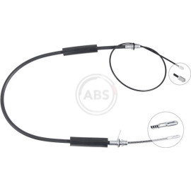 A.B.S. Handbremsseil Seilzug Festellbremse K19822