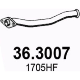 ASSO Abgasrohr 36.3007