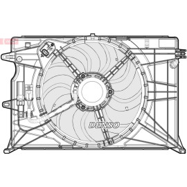 DENSO Kühlerlüfter DER09074