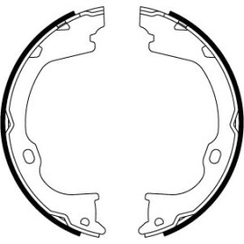 Bremsbacken GS8819