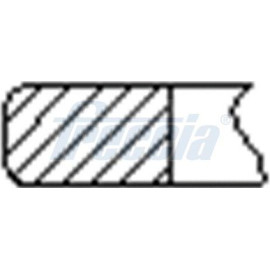 FRECCIA Kolbenring FR10-074000