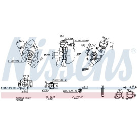 NISSENS Turbolader 93224