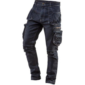 5-Pocket-Denim-Arbeitshose, Größe L 81-229-L