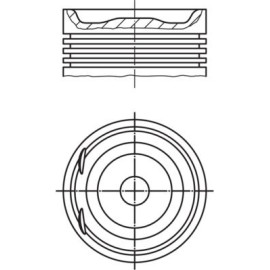 MAHLE Kolben 012 20 00