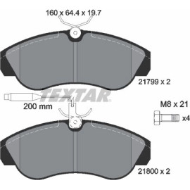 Bremsbelagsatz Fiat P.Ducato 94 2179901