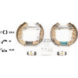 Satz Bremsbacken Fiat Grande Punto/Linea 05- (228.6X42) 84065402