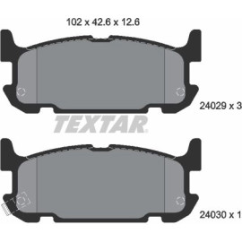 Textar Bremsbelagsatz 2402901 Textar Bremsbelagsatz 2402901