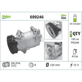 Kompressor, Klimaanlage 699246