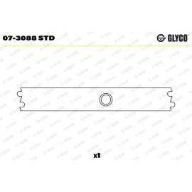 GLYCO Buchse, Kipphebel 07-3088 STD