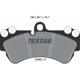 Bremsbelagsatz Vw P. Touareg 2.5Tdi/3.2V6 2369202