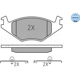 MEYLE Bremsbelagsatz VW Golf/Jetta/P 252088715 MEYLE Bremsbelagsatz VW Golf/Jetta/P 252088715