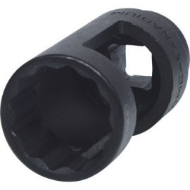 KS TOOLS Mutter für Dieselinjektoren 1/2, 12-kant, 27 mm 455.0032