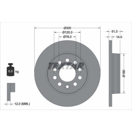 Bremsscheibe 92345203