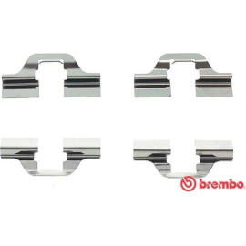 BREMBO Zubehörsatz, Scheibenbremsbelag A 02 205