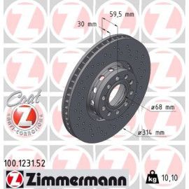 12 481 020 Sport Bremsscheibe VA Sport 100.1231.52