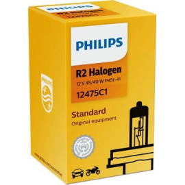 12475C1 PHILIPS R2 Glühlampe 12 V 45/40 W P45t-41, 1 Stück - 12475C1 - l 12475C1 PHILIPS R2 Glühlampe 12 V 45/40 W P45t-41, 1 Stück - 12475C1 - l
