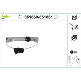 VALEO Fensterheber 851860 VALEO Fensterheber 851860