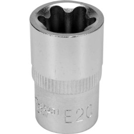 Torx-Steckschluss 1/2 E20 YT-05251
