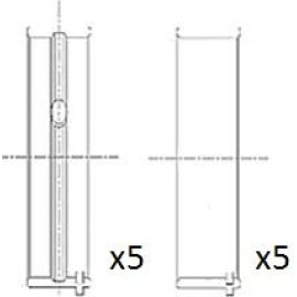 FAI AutoParts Kurbelwellenlager BM1047-STD