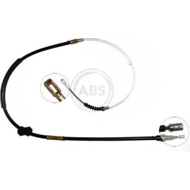 A.B.S. Handbremsseil Seilzug Festellbremse K10086