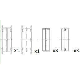 FAI AutoParts Kurbelwellenlager BM1013-STD
