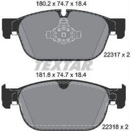 Bremsbelagsatz Volvo P. S90/V90/Xc60/Xc90 14 2231701