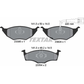 Bremsbelagsatz Audi P. A2 1.2 Tdi 01-05 2339502