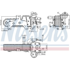 Nissens AGR-Kühler 989420 Nissens AGR-Kühler 989420