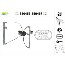 VALEO Fensterheber 850456 VALEO Fensterheber 850456