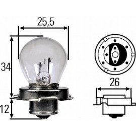 8GA 008 899-061 HELLA Glühlampe S3 6 V 15 W Sockel P26s – 8GA 008 899-061 8GA 008 899-061 HELLA Glühlampe S3 6 V 15 W Sockel P26s – 8GA 008 899-061
