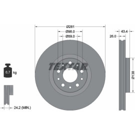 Bremsscheibe 92304803