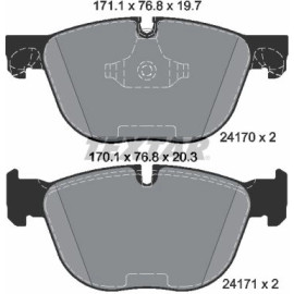 Bremsbelagsatz Bmw S. E70/E71 X5/X6 08 2417001