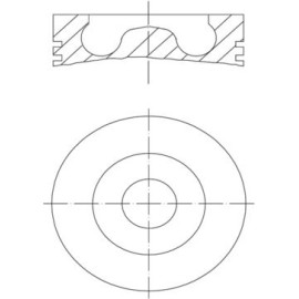 MAHLE Kolben 013 PI 00147 000